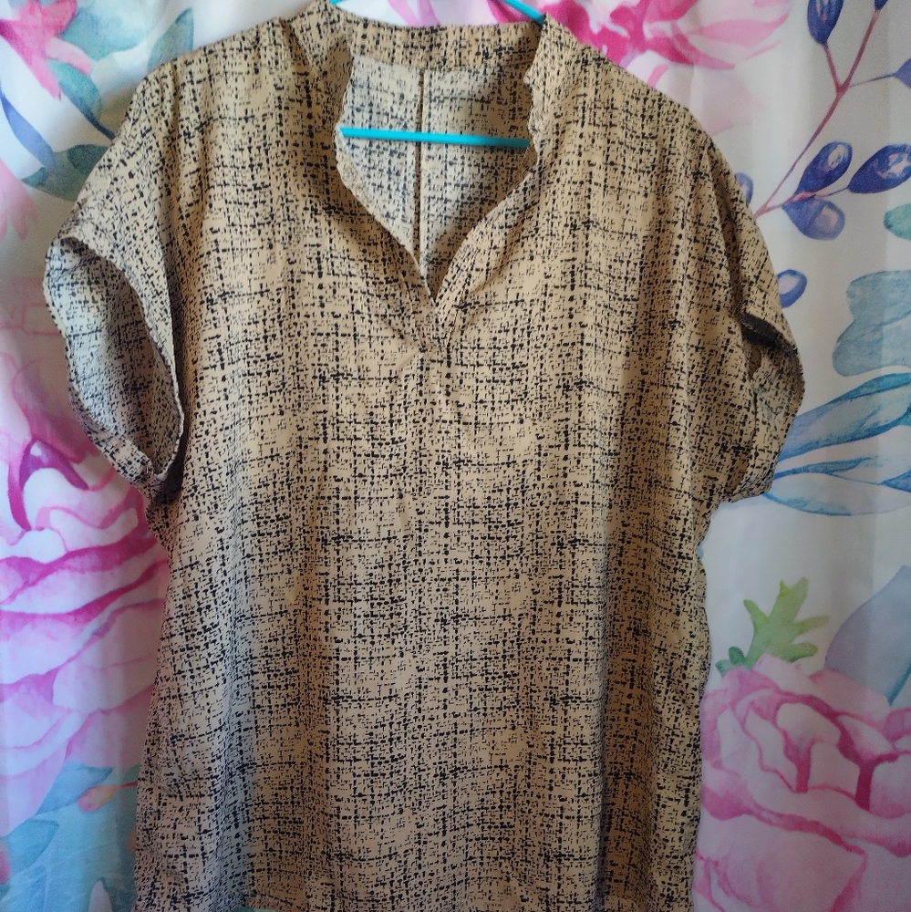 Short-Sleeve Blouse